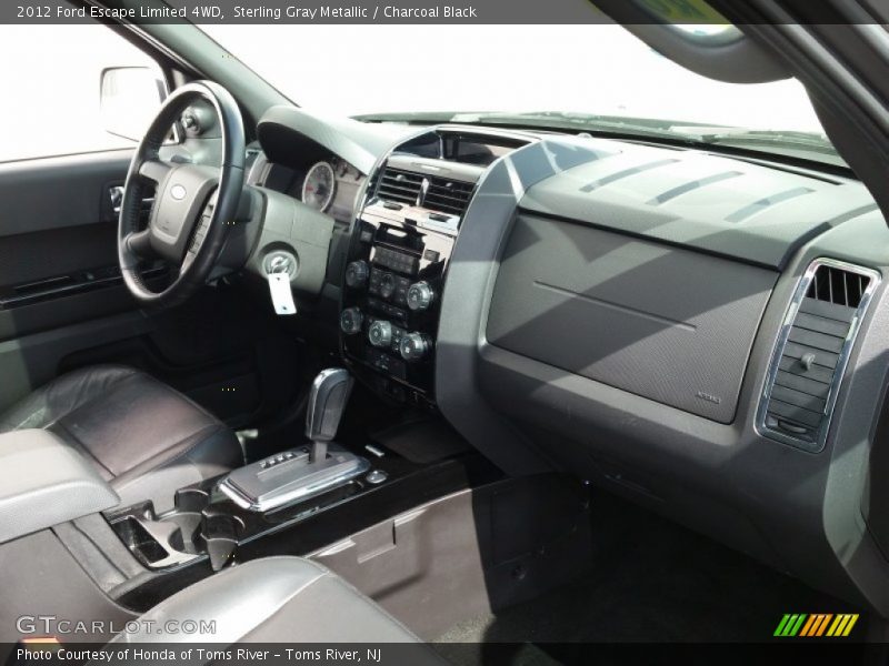 Sterling Gray Metallic / Charcoal Black 2012 Ford Escape Limited 4WD