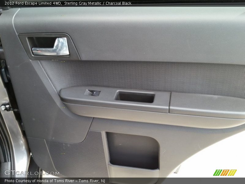 Sterling Gray Metallic / Charcoal Black 2012 Ford Escape Limited 4WD