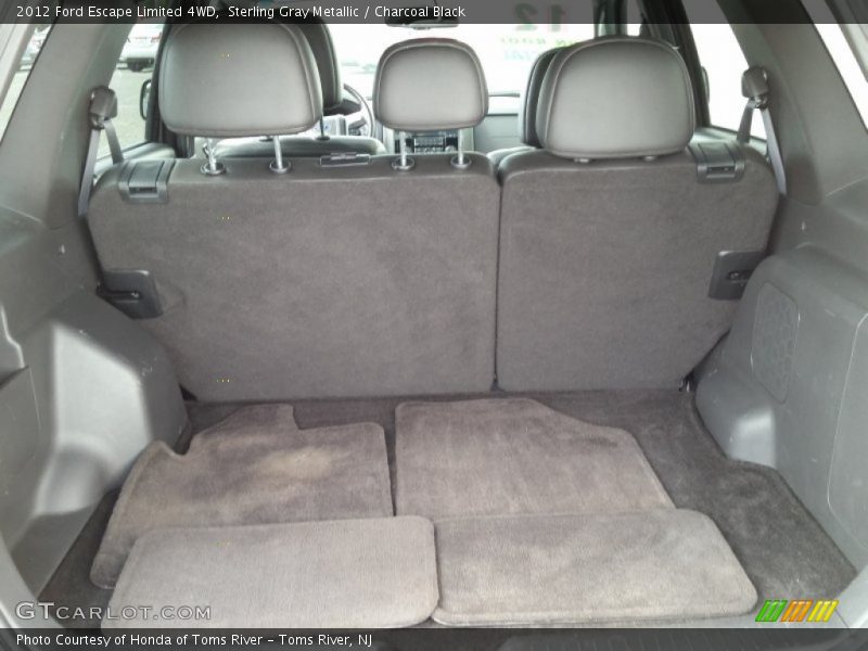 Sterling Gray Metallic / Charcoal Black 2012 Ford Escape Limited 4WD