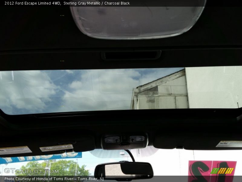 Sterling Gray Metallic / Charcoal Black 2012 Ford Escape Limited 4WD