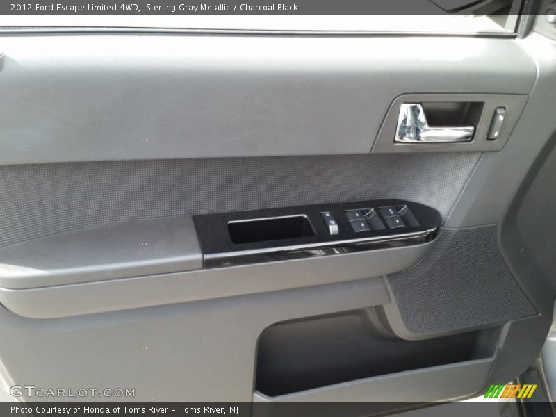 Sterling Gray Metallic / Charcoal Black 2012 Ford Escape Limited 4WD