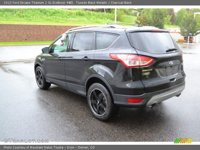 Tuxedo Black Metallic / Charcoal Black 2013 Ford Escape Titanium 2.0L EcoBoost 4WD