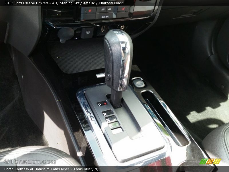 Sterling Gray Metallic / Charcoal Black 2012 Ford Escape Limited 4WD