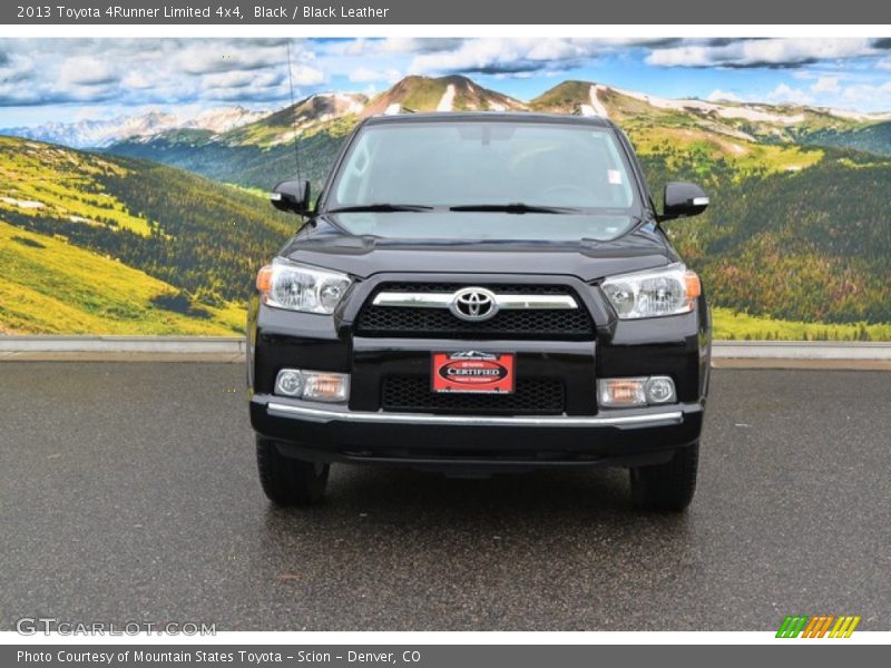 Black / Black Leather 2013 Toyota 4Runner Limited 4x4