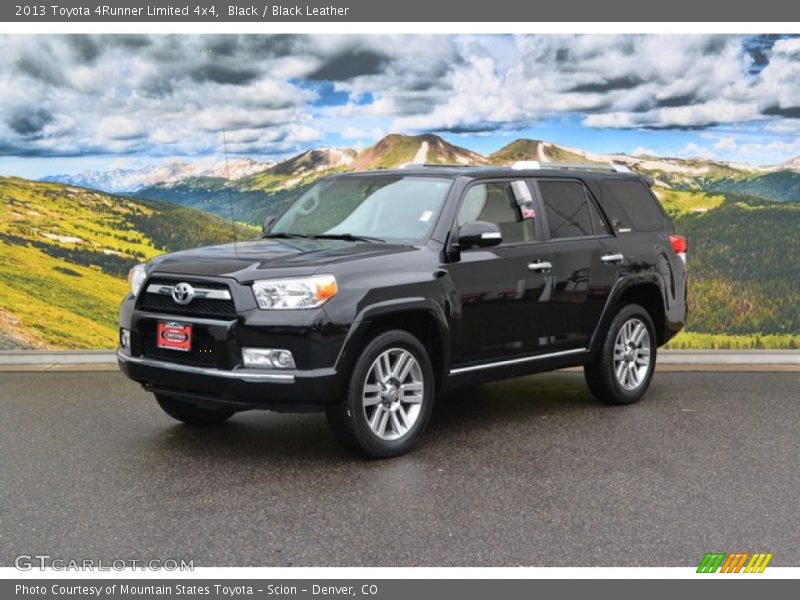 Black / Black Leather 2013 Toyota 4Runner Limited 4x4