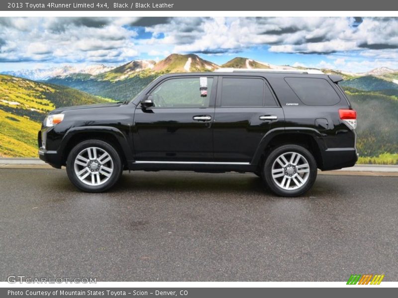 Black / Black Leather 2013 Toyota 4Runner Limited 4x4