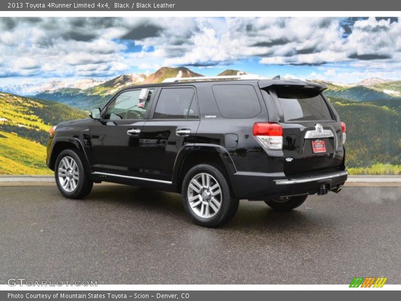 Black / Black Leather 2013 Toyota 4Runner Limited 4x4