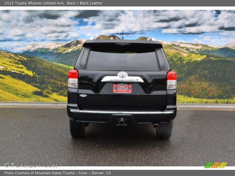 Black / Black Leather 2013 Toyota 4Runner Limited 4x4