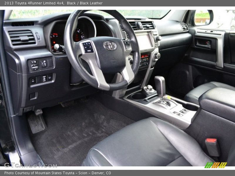 Black / Black Leather 2013 Toyota 4Runner Limited 4x4