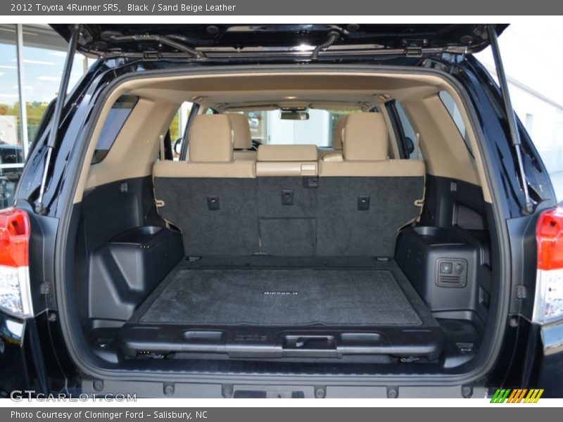 Black / Sand Beige Leather 2012 Toyota 4Runner SR5