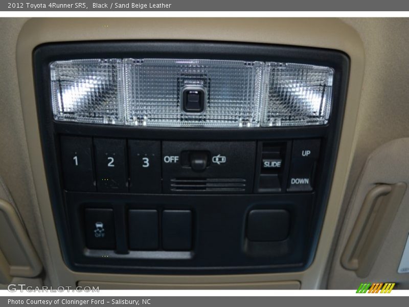 Black / Sand Beige Leather 2012 Toyota 4Runner SR5