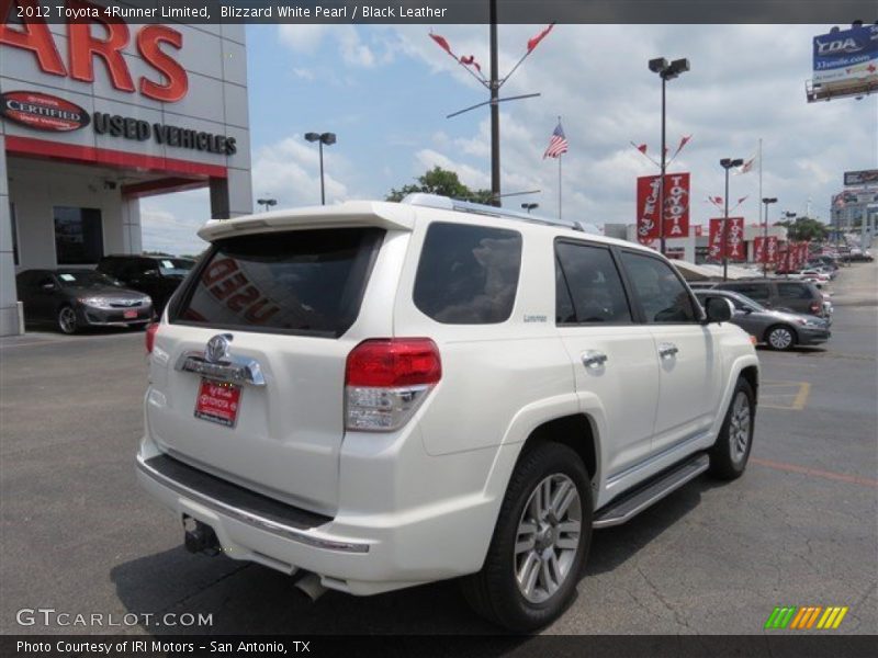 Blizzard White Pearl / Black Leather 2012 Toyota 4Runner Limited
