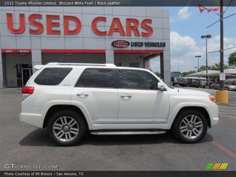 Blizzard White Pearl / Black Leather 2012 Toyota 4Runner Limited