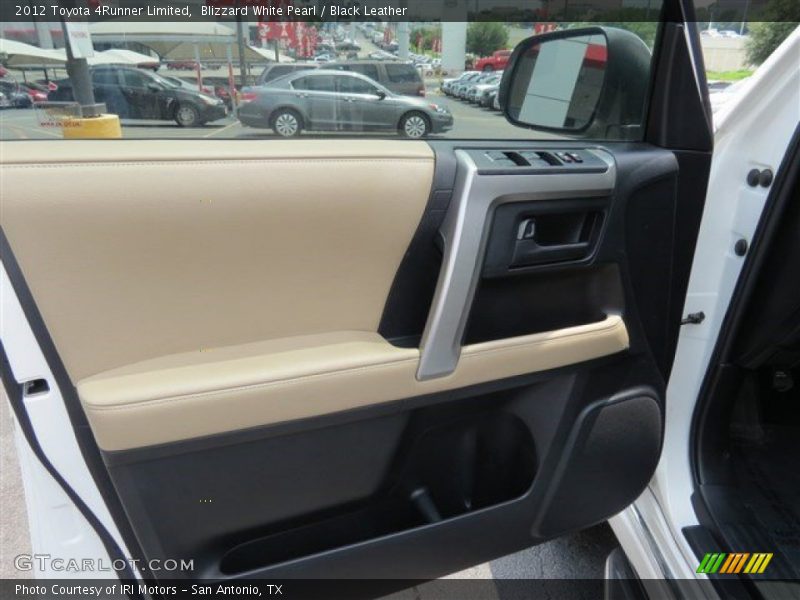 Blizzard White Pearl / Black Leather 2012 Toyota 4Runner Limited