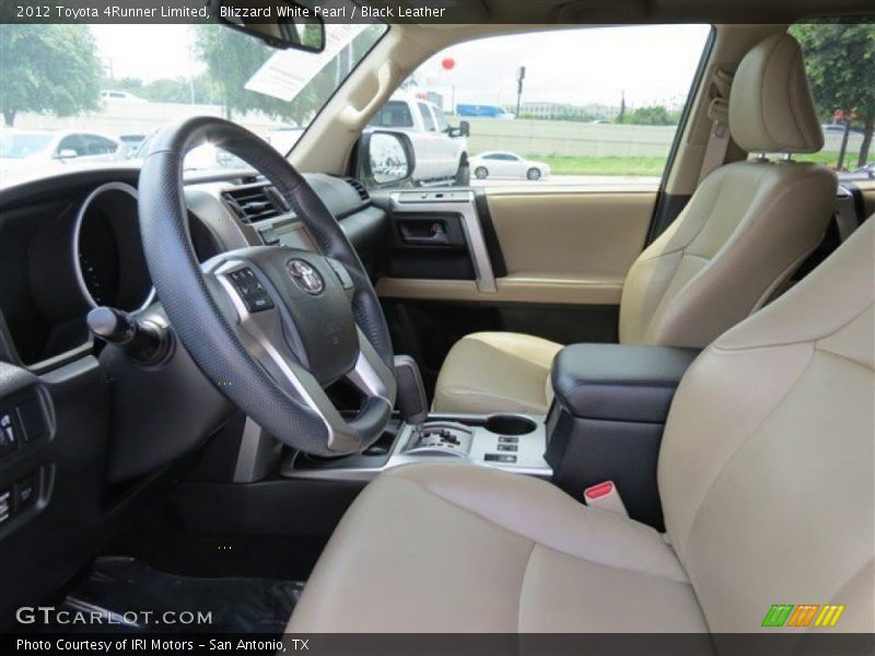 Blizzard White Pearl / Black Leather 2012 Toyota 4Runner Limited