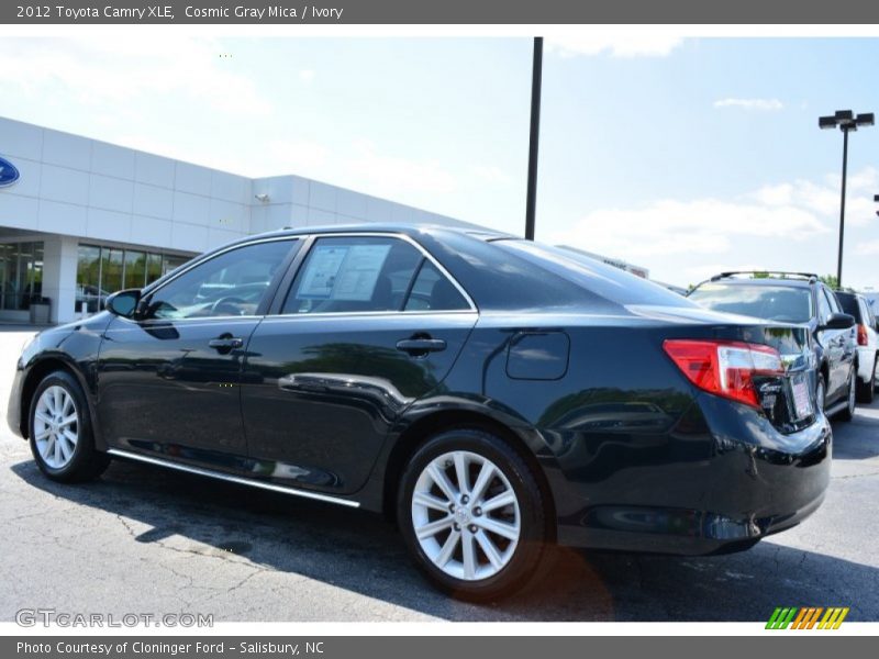 Cosmic Gray Mica / Ivory 2012 Toyota Camry XLE