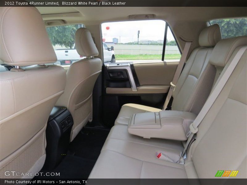 Blizzard White Pearl / Black Leather 2012 Toyota 4Runner Limited