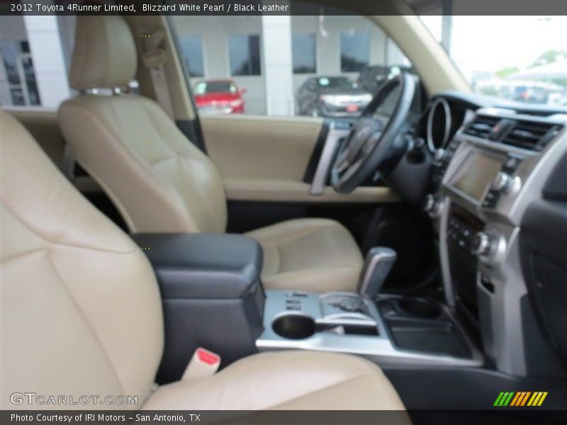 Blizzard White Pearl / Black Leather 2012 Toyota 4Runner Limited