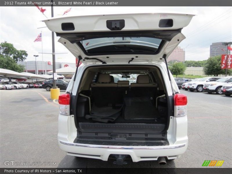 Blizzard White Pearl / Black Leather 2012 Toyota 4Runner Limited