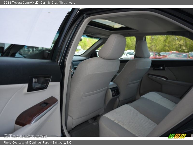 Cosmic Gray Mica / Ivory 2012 Toyota Camry XLE