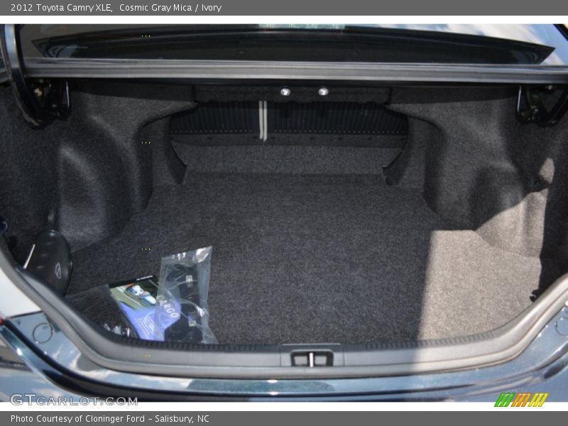 Cosmic Gray Mica / Ivory 2012 Toyota Camry XLE