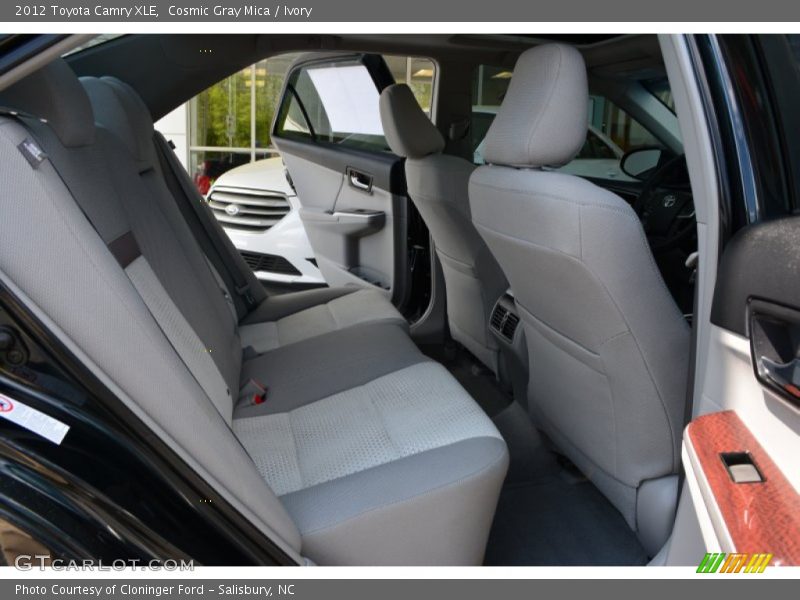 Cosmic Gray Mica / Ivory 2012 Toyota Camry XLE