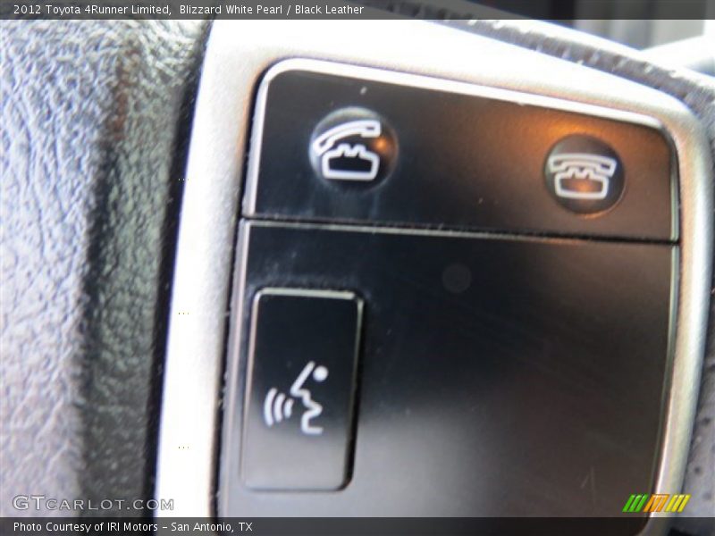 Blizzard White Pearl / Black Leather 2012 Toyota 4Runner Limited