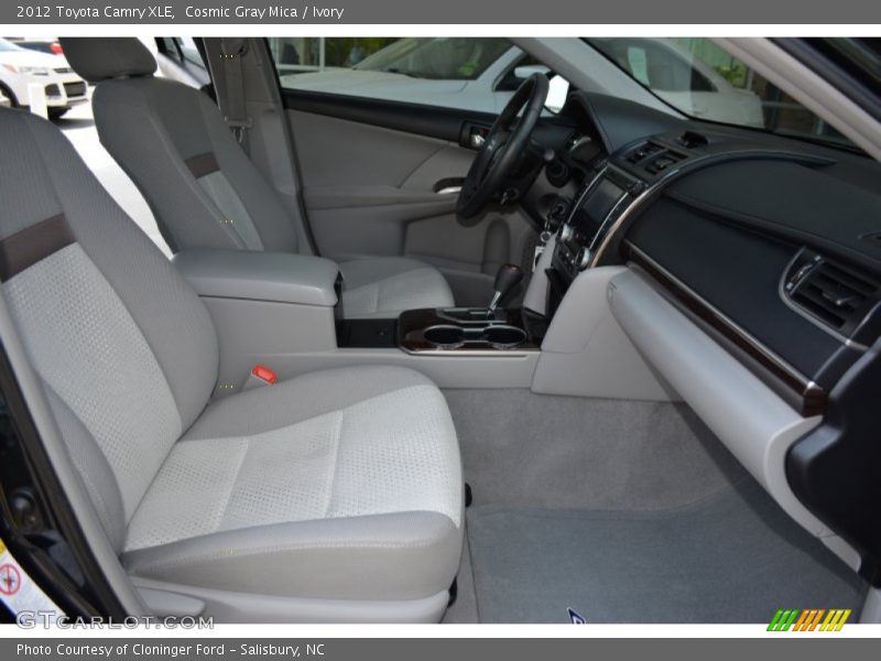 Cosmic Gray Mica / Ivory 2012 Toyota Camry XLE