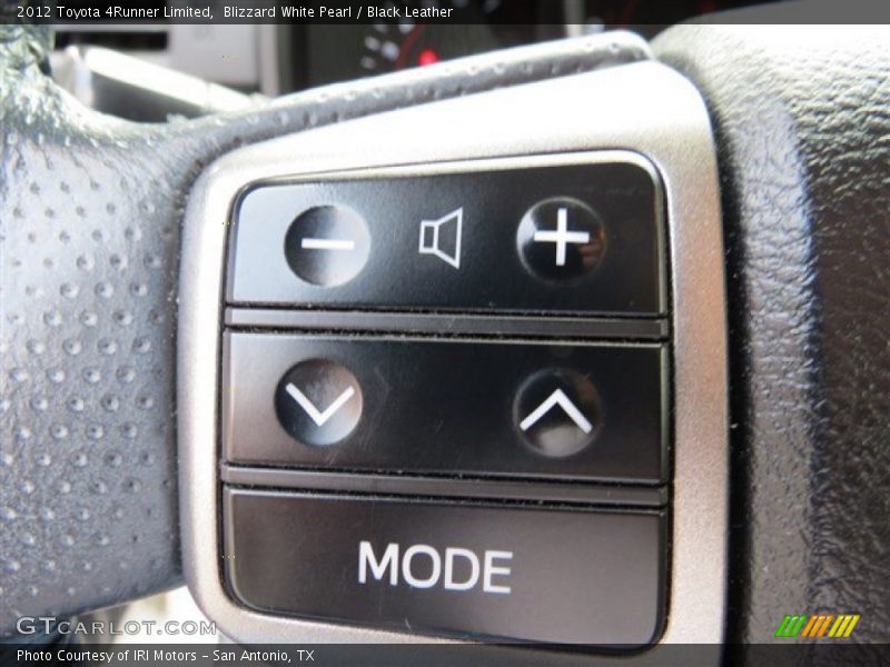 Blizzard White Pearl / Black Leather 2012 Toyota 4Runner Limited