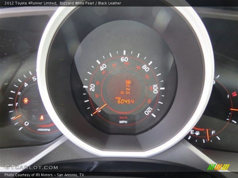 Blizzard White Pearl / Black Leather 2012 Toyota 4Runner Limited