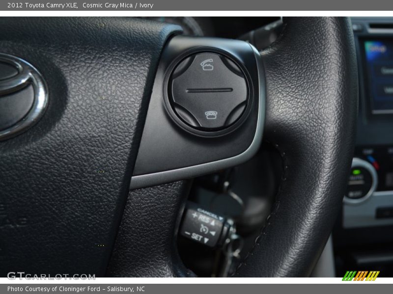 Cosmic Gray Mica / Ivory 2012 Toyota Camry XLE