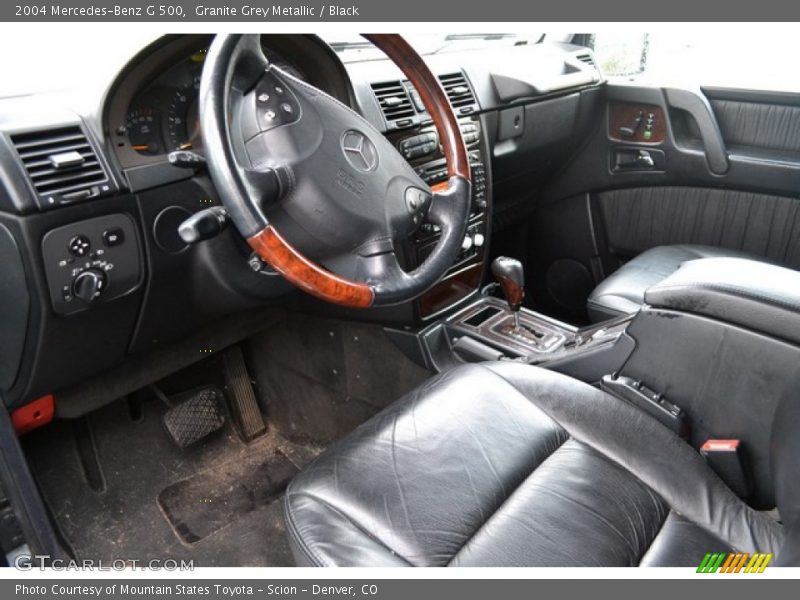 Black Interior - 2004 G 500 