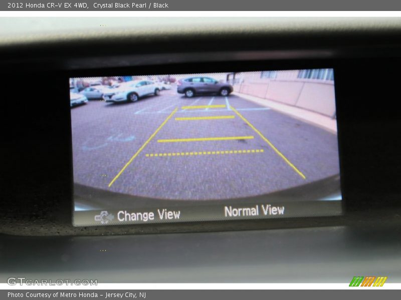 Crystal Black Pearl / Black 2012 Honda CR-V EX 4WD