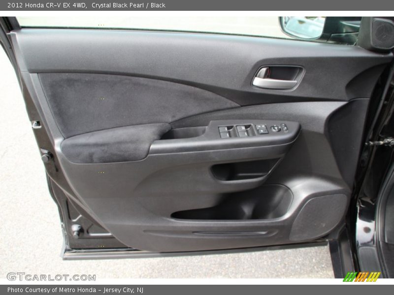 Crystal Black Pearl / Black 2012 Honda CR-V EX 4WD