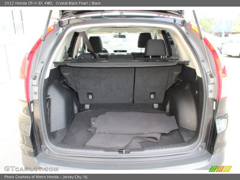 Crystal Black Pearl / Black 2012 Honda CR-V EX 4WD