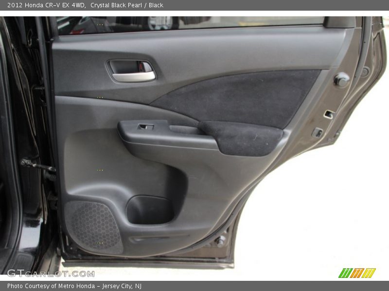 Crystal Black Pearl / Black 2012 Honda CR-V EX 4WD