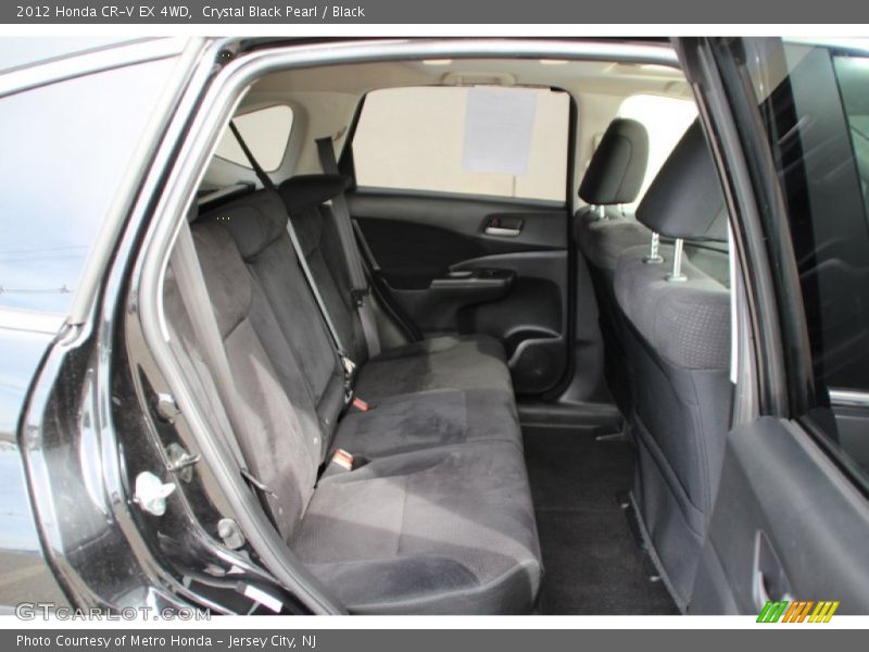 Crystal Black Pearl / Black 2012 Honda CR-V EX 4WD