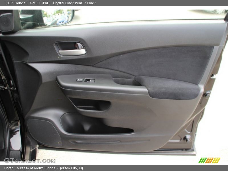 Crystal Black Pearl / Black 2012 Honda CR-V EX 4WD