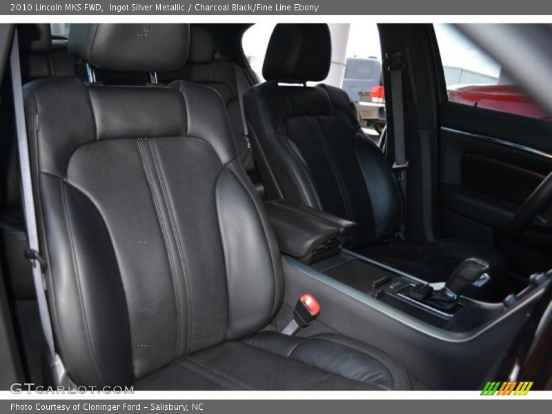 Ingot Silver Metallic / Charcoal Black/Fine Line Ebony 2010 Lincoln MKS FWD