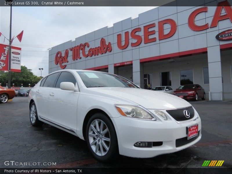 Crystal White / Cashmere 2006 Lexus GS 300