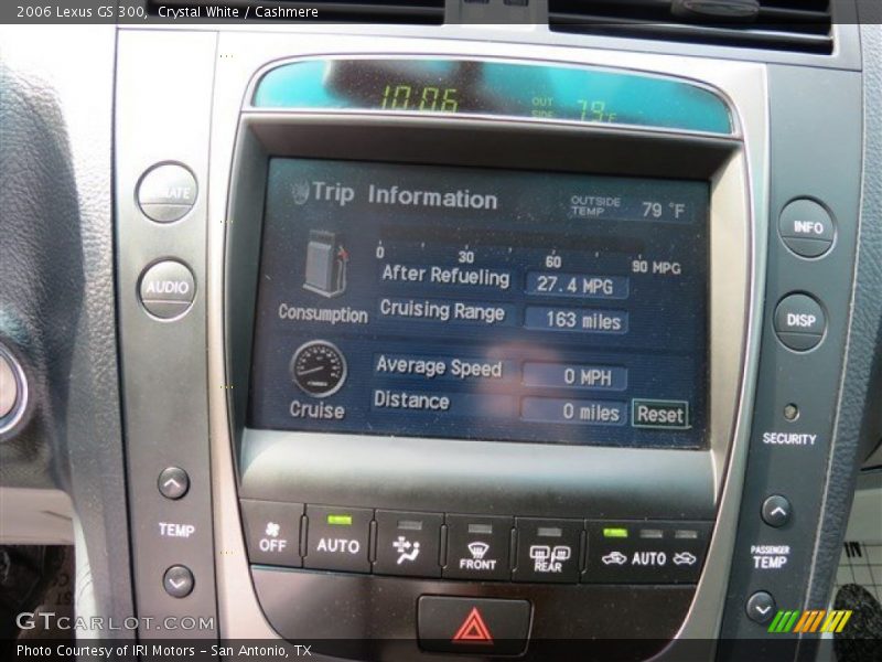 Crystal White / Cashmere 2006 Lexus GS 300