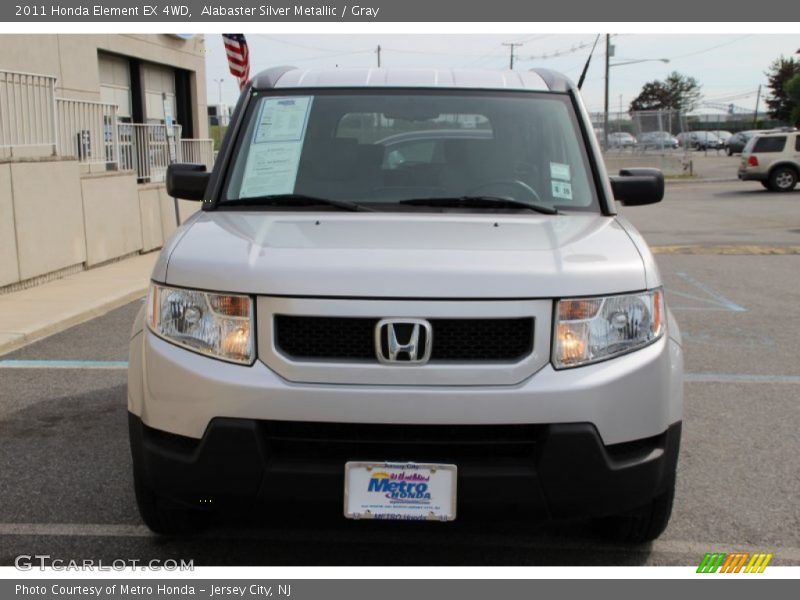 Alabaster Silver Metallic / Gray 2011 Honda Element EX 4WD