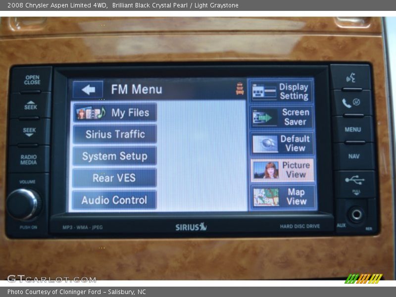 Brilliant Black Crystal Pearl / Light Graystone 2008 Chrysler Aspen Limited 4WD