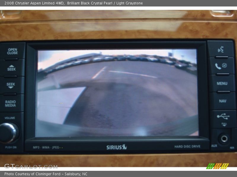 Brilliant Black Crystal Pearl / Light Graystone 2008 Chrysler Aspen Limited 4WD