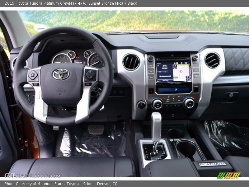 Sunset Bronze Mica / Black 2015 Toyota Tundra Platinum CrewMax 4x4