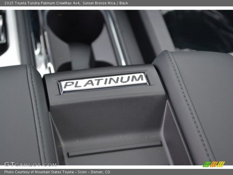 Sunset Bronze Mica / Black 2015 Toyota Tundra Platinum CrewMax 4x4