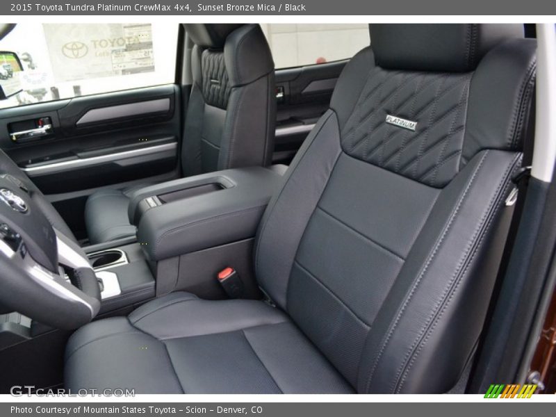 Sunset Bronze Mica / Black 2015 Toyota Tundra Platinum CrewMax 4x4