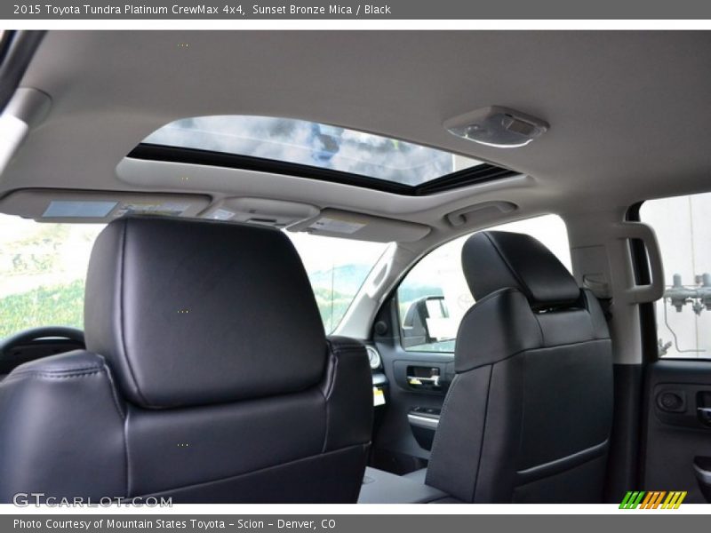 Sunset Bronze Mica / Black 2015 Toyota Tundra Platinum CrewMax 4x4