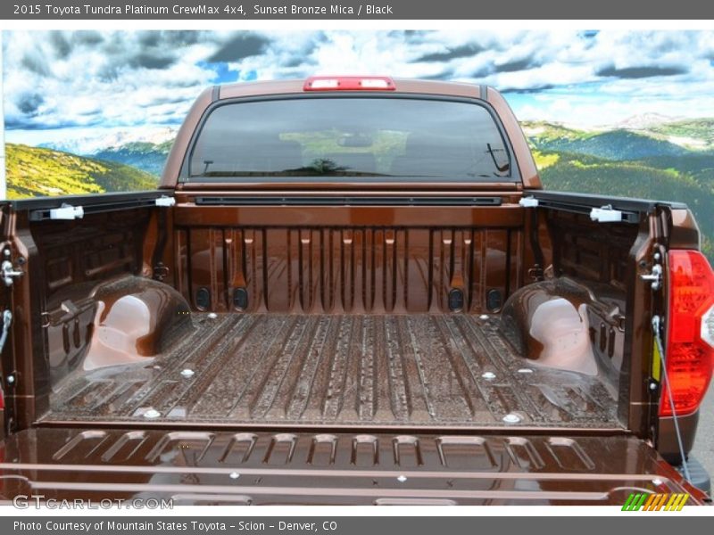 Sunset Bronze Mica / Black 2015 Toyota Tundra Platinum CrewMax 4x4