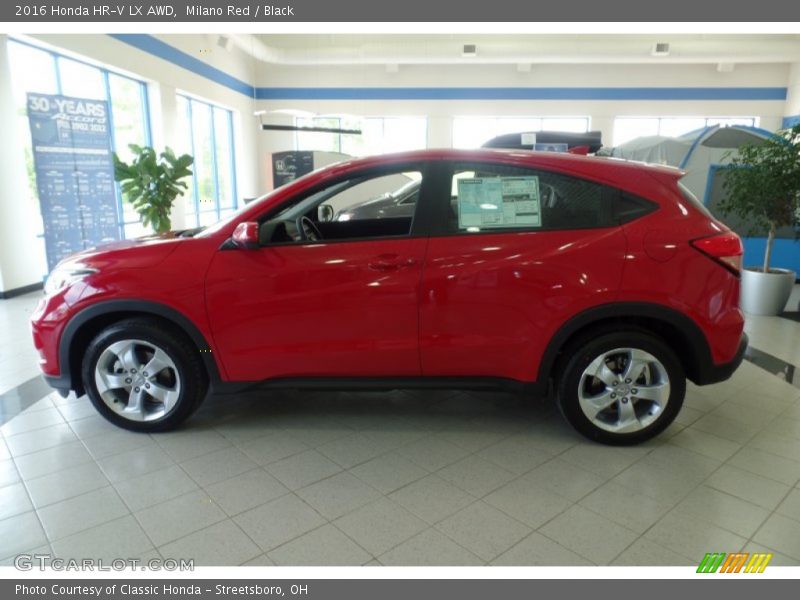  2016 HR-V LX AWD Milano Red